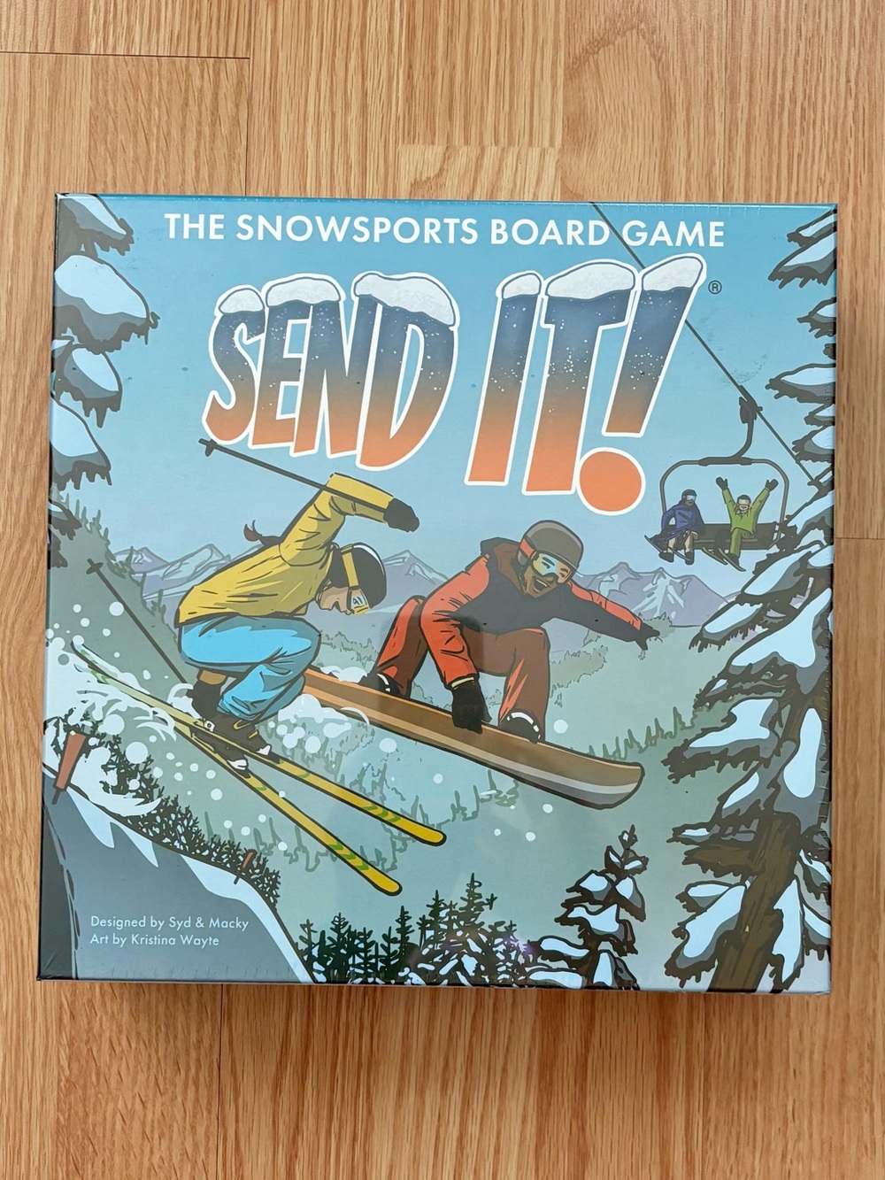 Send It! Snow Sports Board Game - New, Sealed